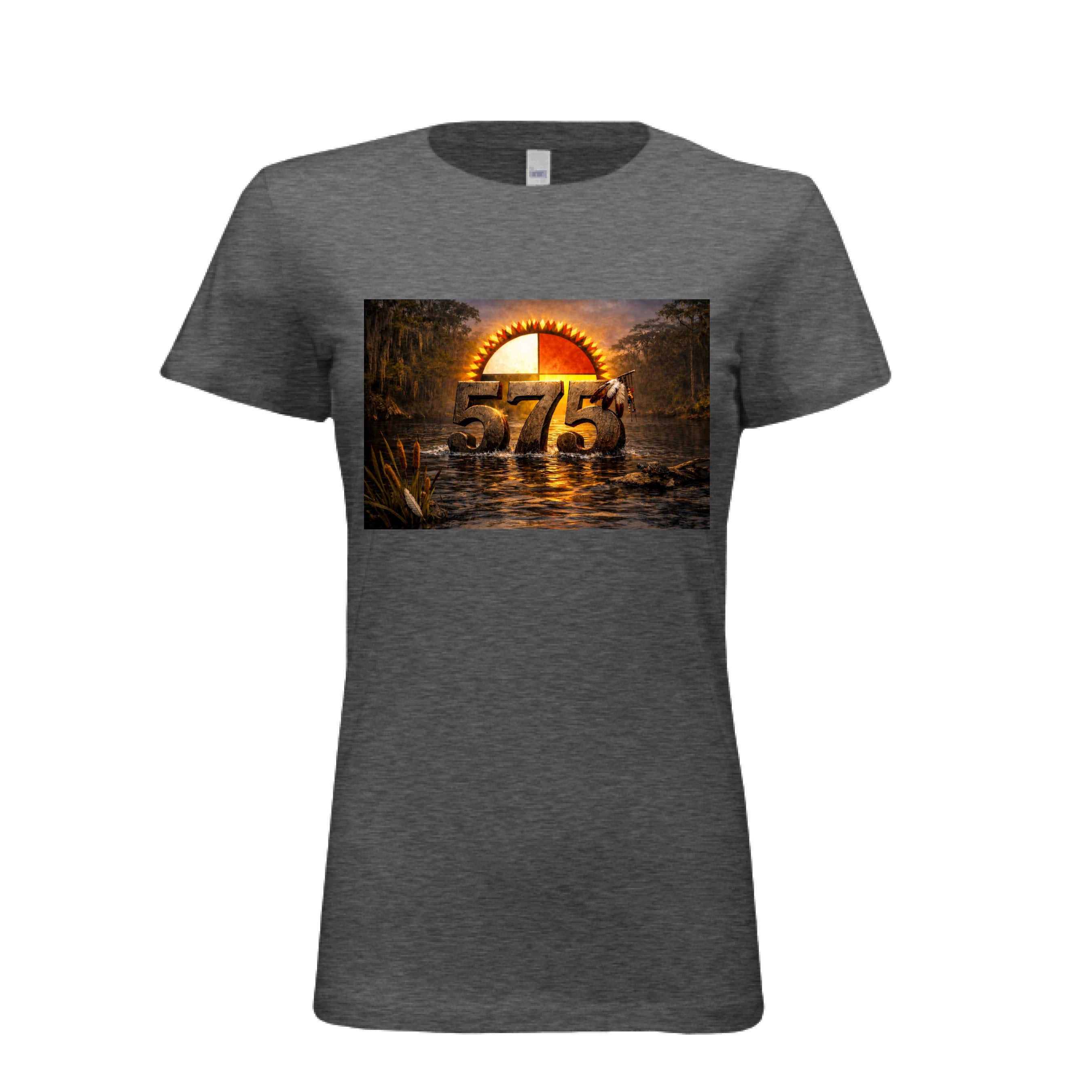 DRK GREY HEATHER - FRONT