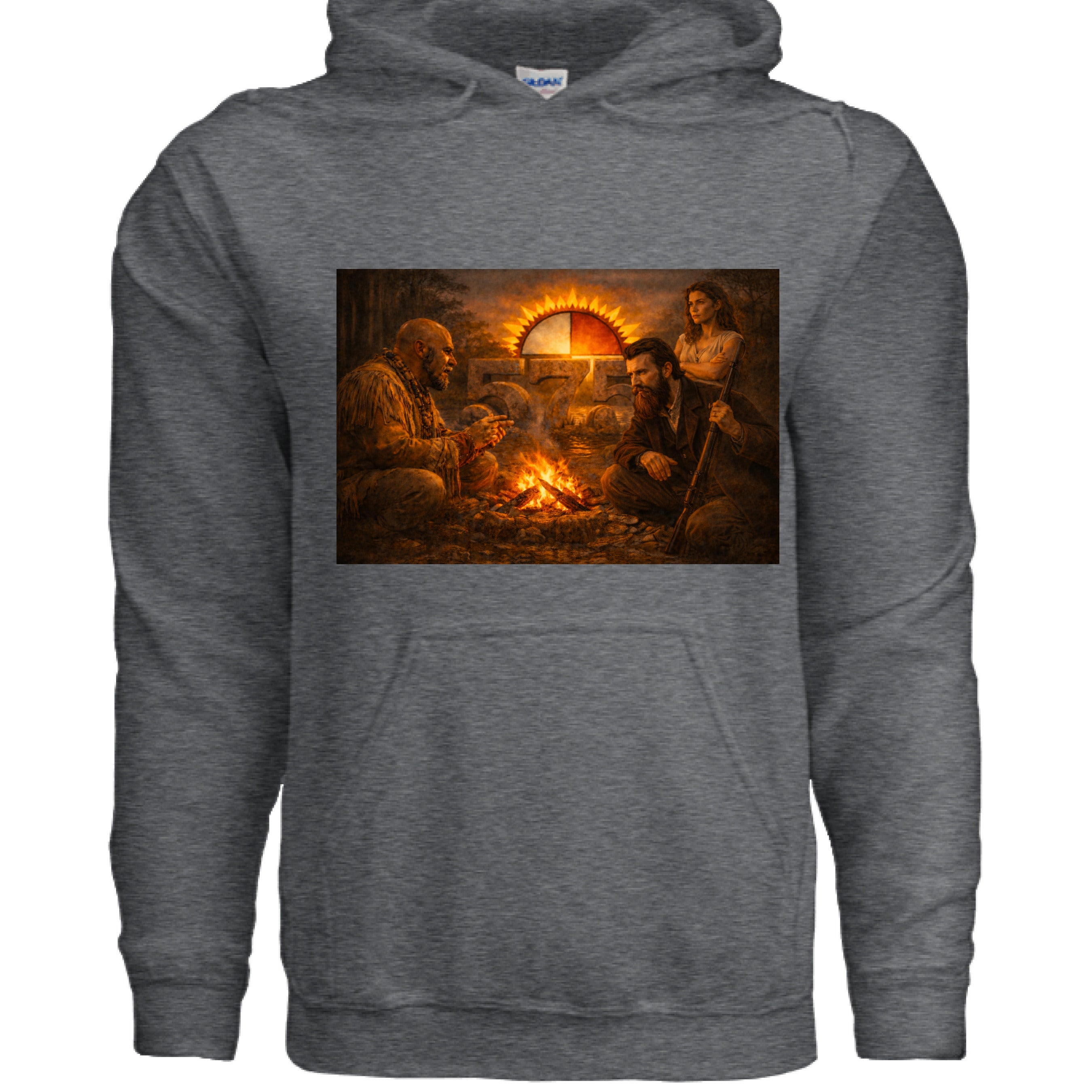 DARK HEATHER - FRONT